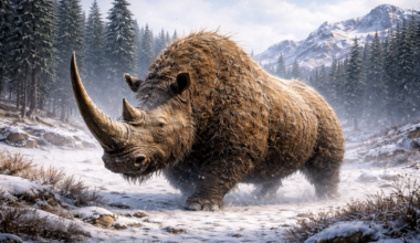 Woolly rhino interpretation