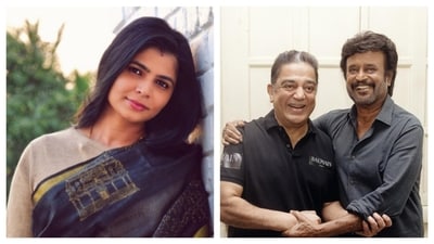 Chinmayi Sripaada called out Kamal Haasan, Rajinikanth for praising Vairamuthu after Jnanpith honour.