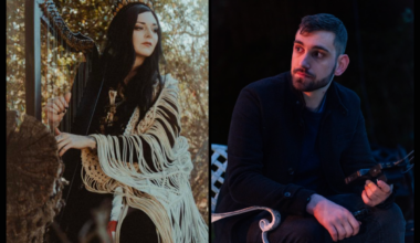 Midlands Mayhem writer-director Adam Mura & Harpist Joy Shannon