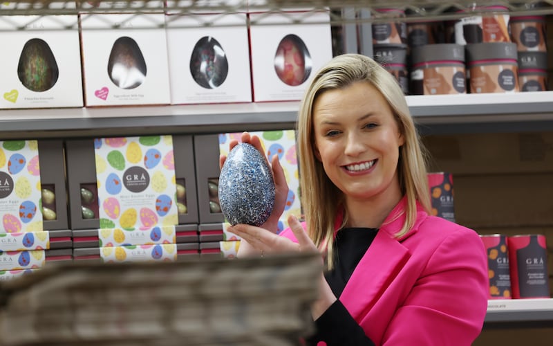 Gráinne Mullins, founder of Grá Chocolates in Galway. Photograph: Bryan O’Brien 