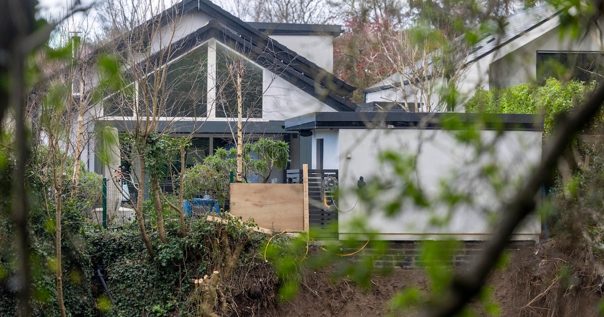 Malahide property owners dispute claim they caused embankment to collapse on to rail line – The Irish Times