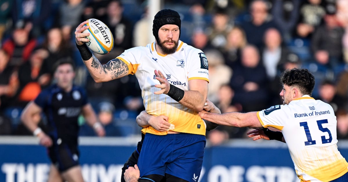 Leinster suffer blow as RG Snyman ruled out for the remainder of the season with knee injury – The Irish Times