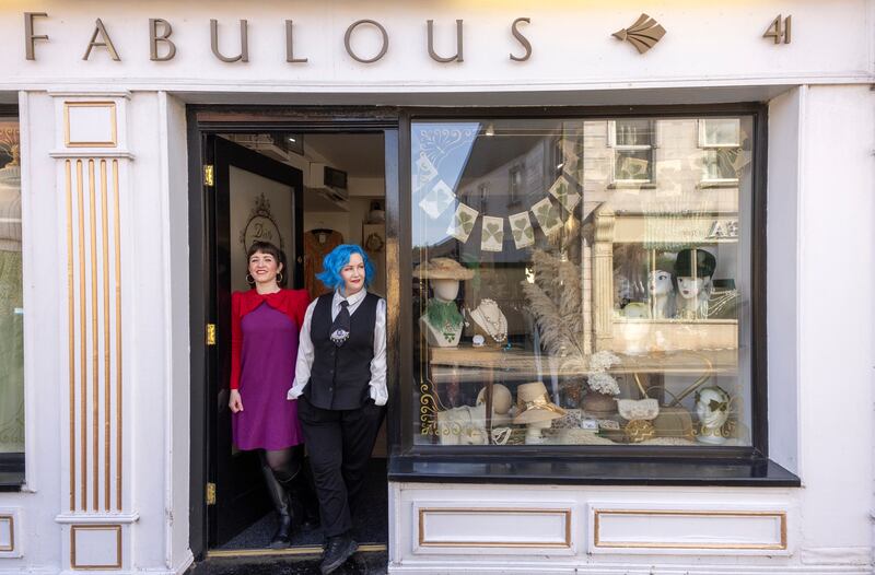 Kathy Sherry and Caroline Quinn: 'We always had a love of how clothing was made.' Photograph: Chris Maddaloni/The Irish Times 