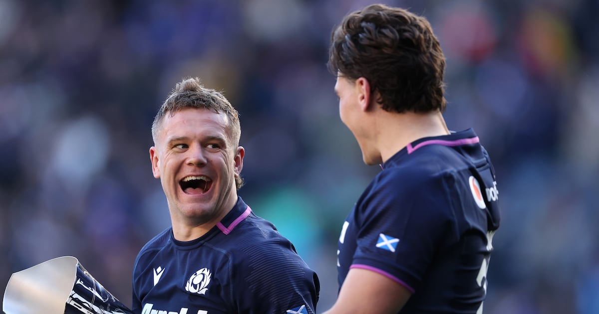 Ireland are there for the taking, says Scotland’s Darcy Graham ahead of Six Nations clash – The Irish Times