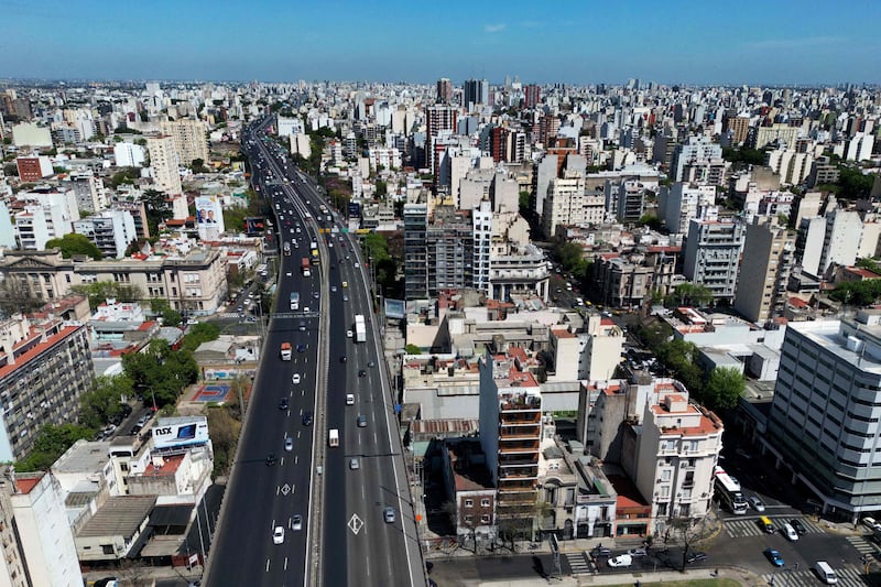 Buenos Aires, Argentina. Photograph: Luis Robayo/AFP via Getty Images