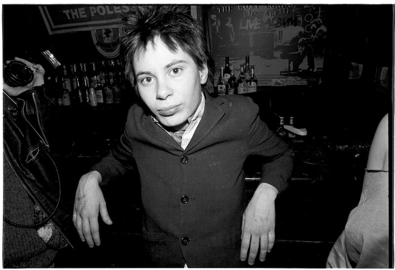 Adele Bertei at CBGB, the New York music club. Photograph: Julia Gorton