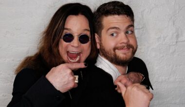 Ozzy Osbourne and Jack Osbourne in 2011