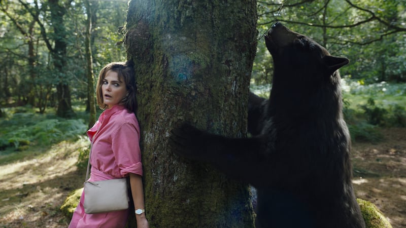 Keri Russell as Sari in Cocaine Bear. Photograph: Universal Pictures/Pat Redmond
