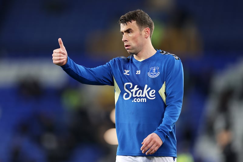 Séamus Coleman's game-time has been limited for Everton recently. Photograph: Jan Kruger/Getty