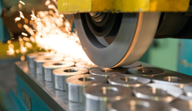 An industrial machine.