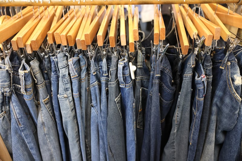 'We get stock from everywhere depending on what we need,' says Salaudeen.
Photograph: Dara Mac Dónaill/The Irish Times