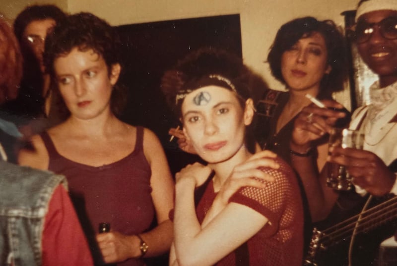 The Bloods: Adele Bertei in the band she formed with the guitarist Kathy Rey