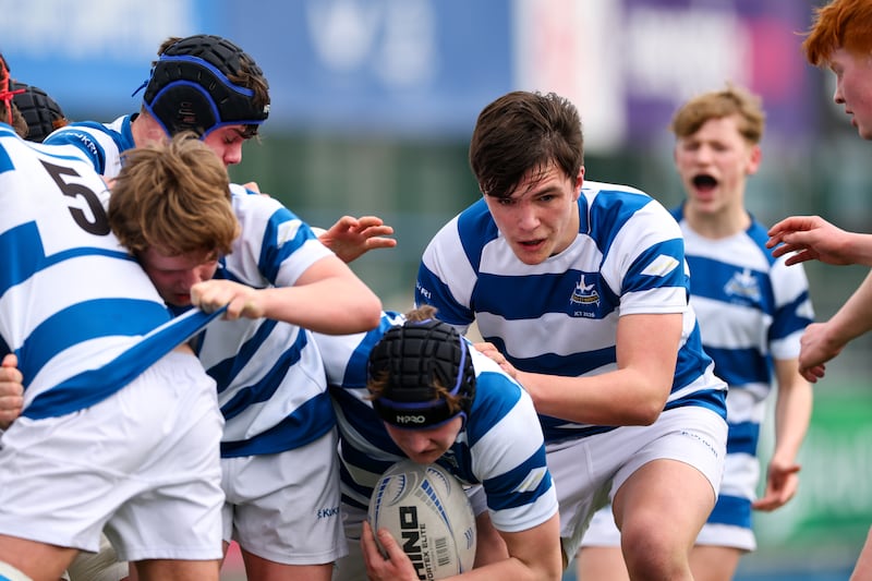 Blackrock College’s Gabriel Farrell has three more years to complete at the school. Photograph: Inpho