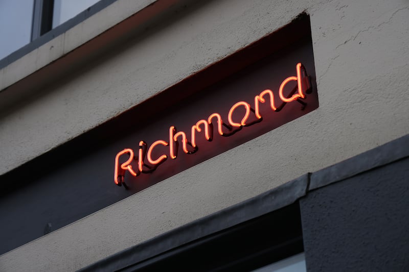 Richmond offers a three-course menu with a genuinely good vegetarian option. Photograph: Bryan O'Brien
