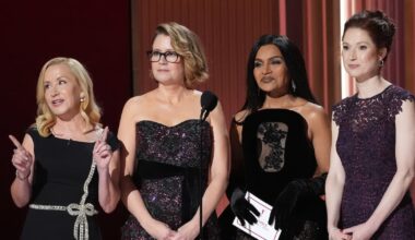 Mindy Kaling joins The Office US reunion on stage at the Actor Awards – The Irish News
