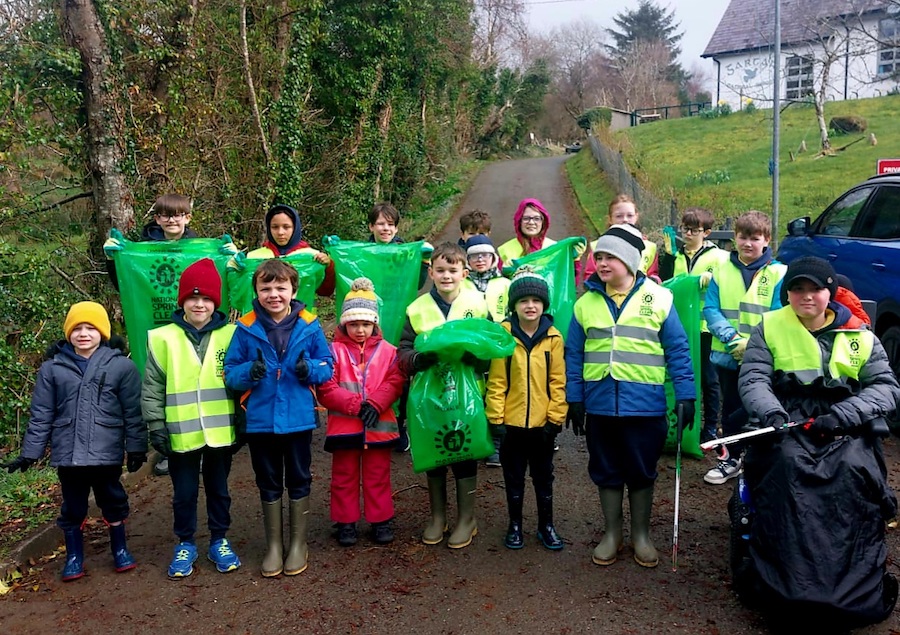 Delight as Gartan clean-up uncovers real treasure for school pupils