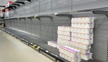 The great toilet paper panic is back as Japan starts stockpiling