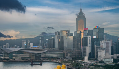 Wanchai district, Hong Kong.