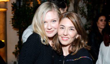 Kirsten Dunst and Sofia Coppola