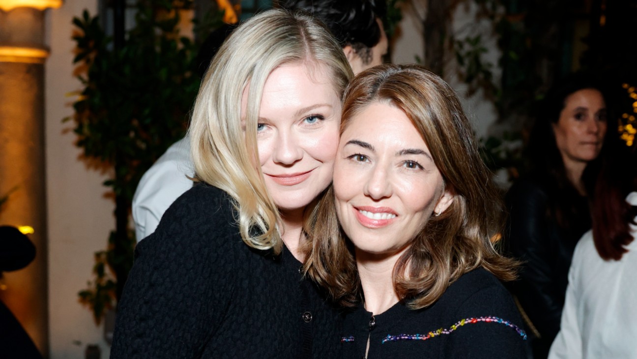 Kirsten Dunst and Sofia Coppola