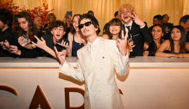 Timothée Chalamet at the 98th Annual Oscars held at Dolby Theatre on March 15, 2026 in Hollywood, California.