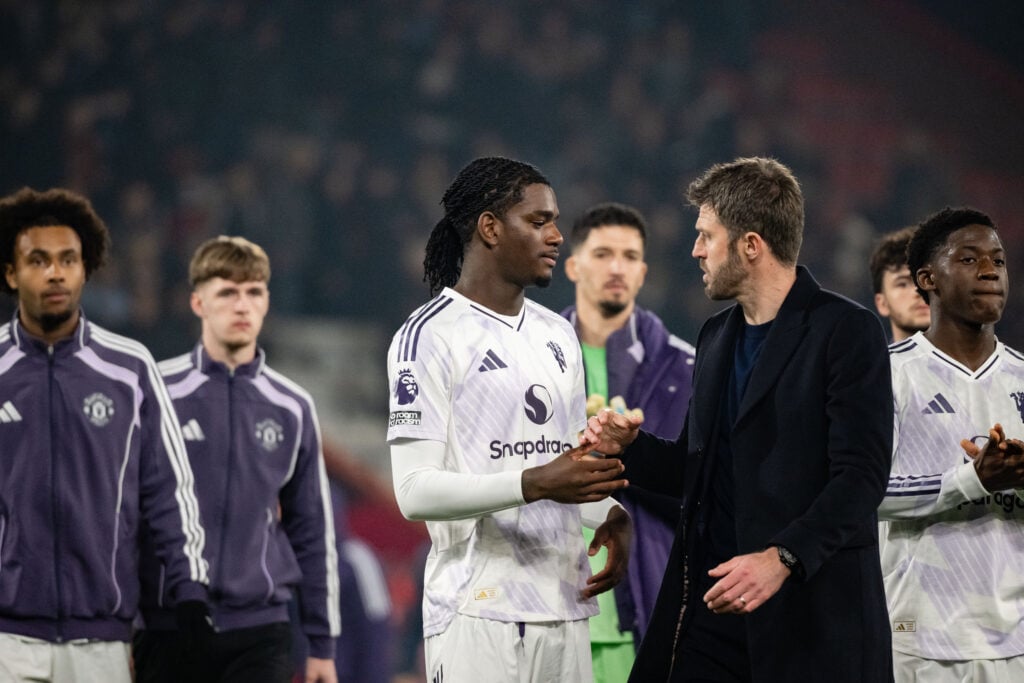 Ayden Heaven and Michael Carrick