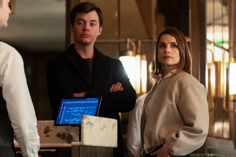 Jack Bannon as Dave and Charlotte Riley as Amanda in Babies. Photograph: Nick Wall/Blueprint Pictures/BBC