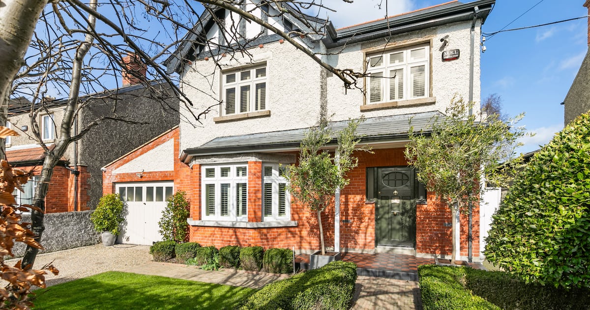 Detached Edwardian home with versatile modern layout in Rathgar – The Irish Times