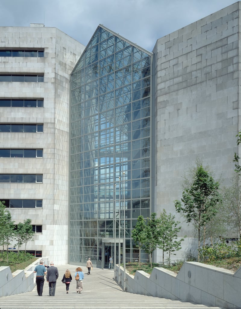 Dublin civic offices: the National Inventory of Architectural Heritage rates the complex as regionally important. Photograph courtesy of Scott Tallon Walker