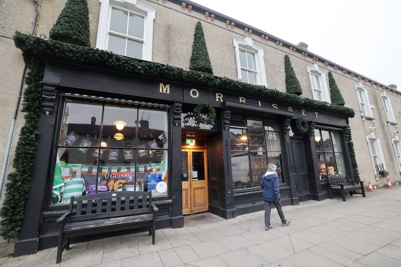 Morrissey’s pub is located on the main street of Abbeyleix. Photograph: Alan Betson