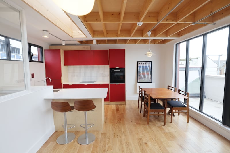 Living over the shop on Camden Street: The apartments developed by Tanya Comber and Jas Rait. Photograph: Alan Betson