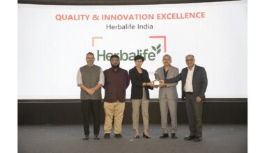Herbalife India recognized for 'Quality and Innovation Excellence' at the 16th Outlook Business Spotlight Enterprise & Leadership Awards 2026