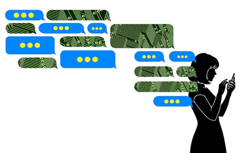 Using AI for therapy. Illustration: iStock/Cathal O'Gara