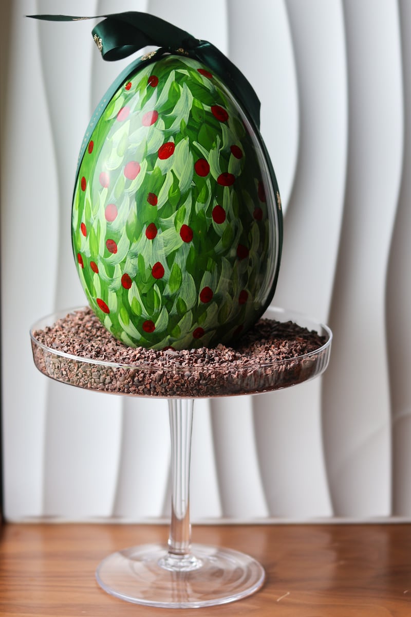 Ashford Castle's hand-painted 2026 Easter egg