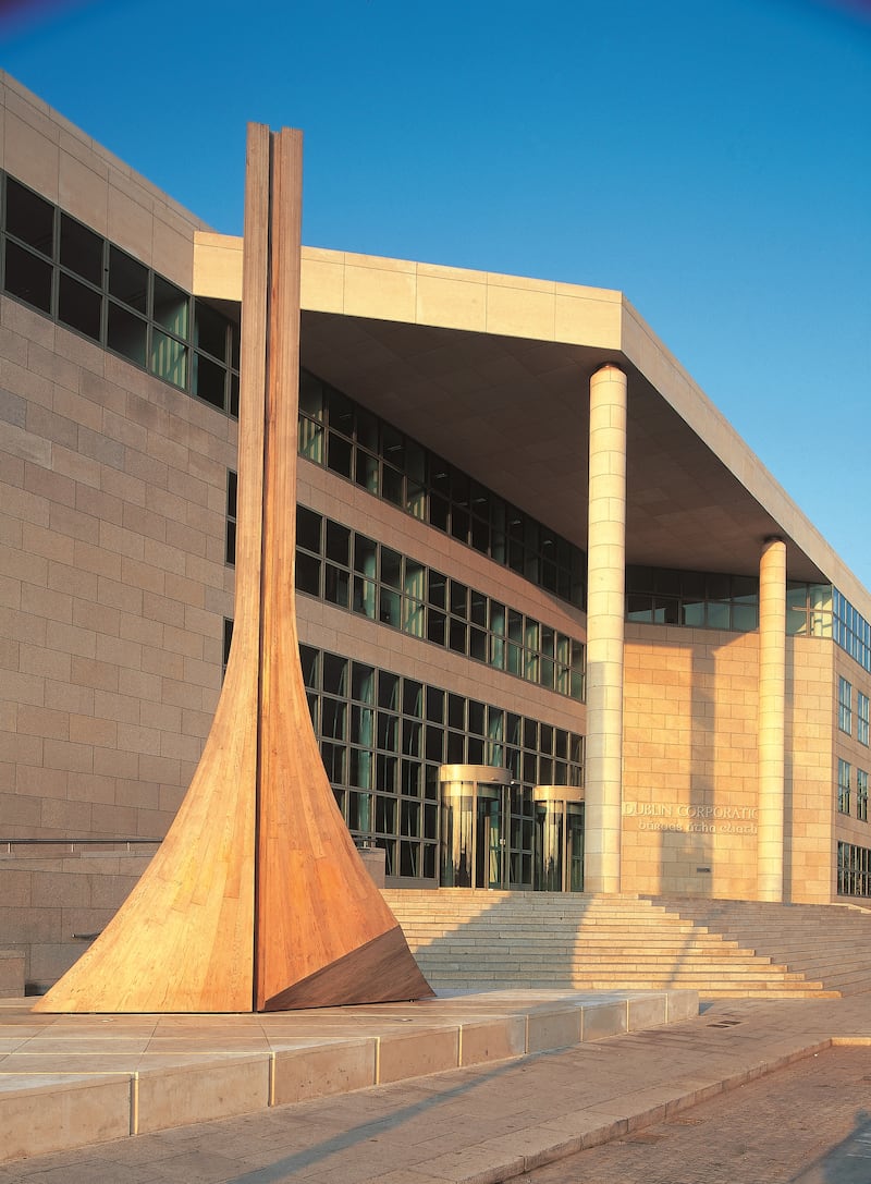Dublin Civic Offices: the new building was open and transparent. Photograph courtesy of Scott Tallon Walker