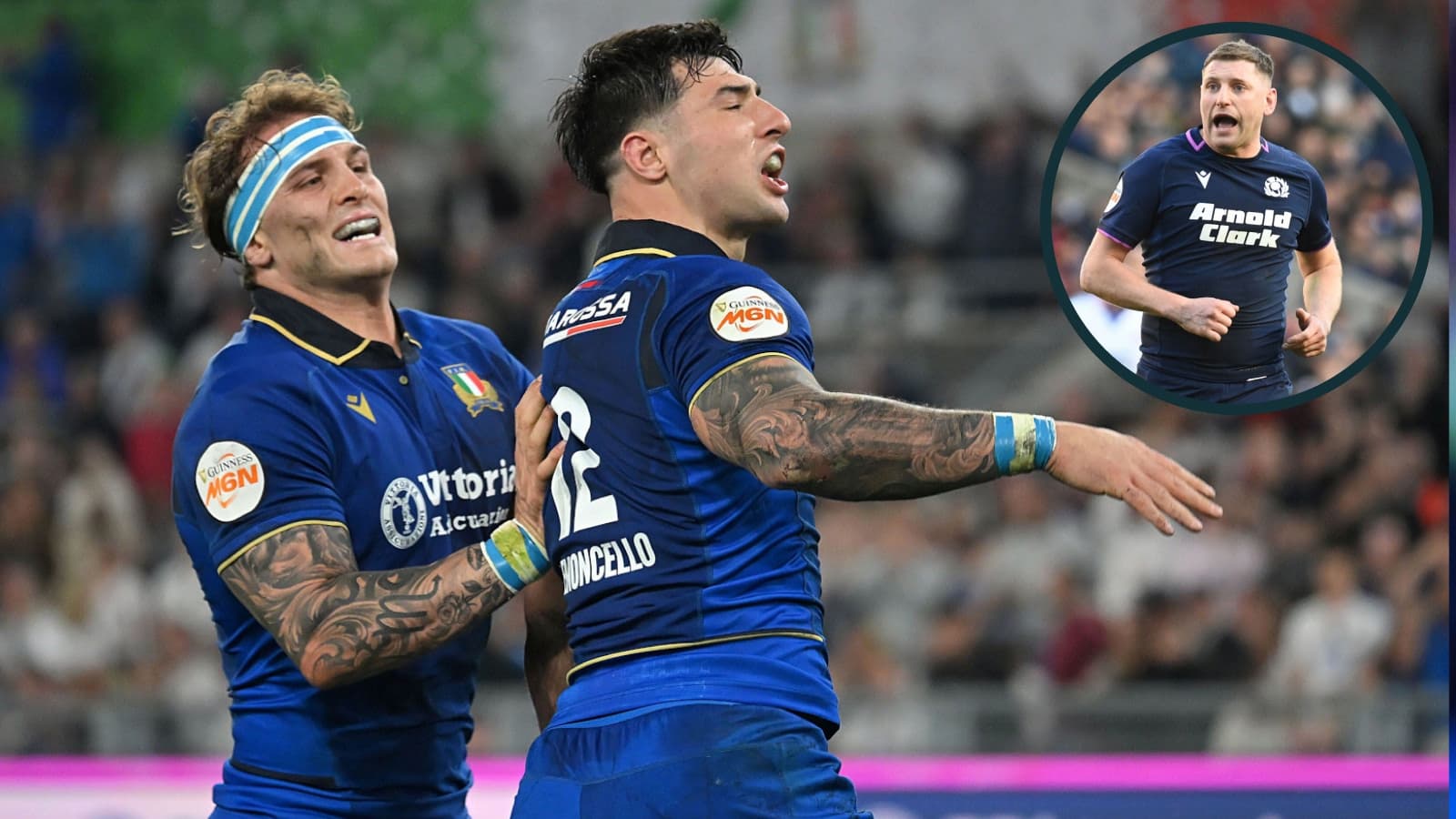 Six Nations Team of the Week: Finn Russell, Menoncello, Carre