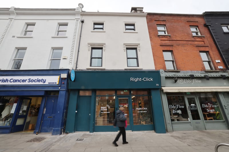 Living over the shop on Camden Street: The apartments developed by Tanya Comber and Jas Rait. Photograph: Alan Betson
