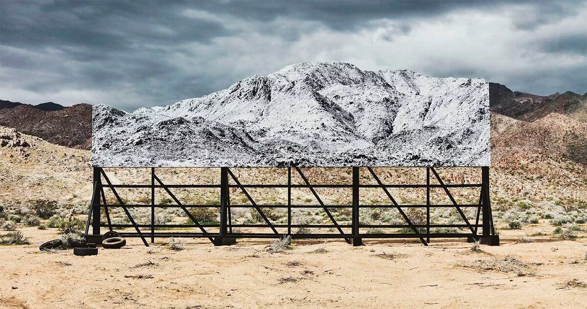 JR's 'horizons' at perrotin LA shows works from prison yards to border wall