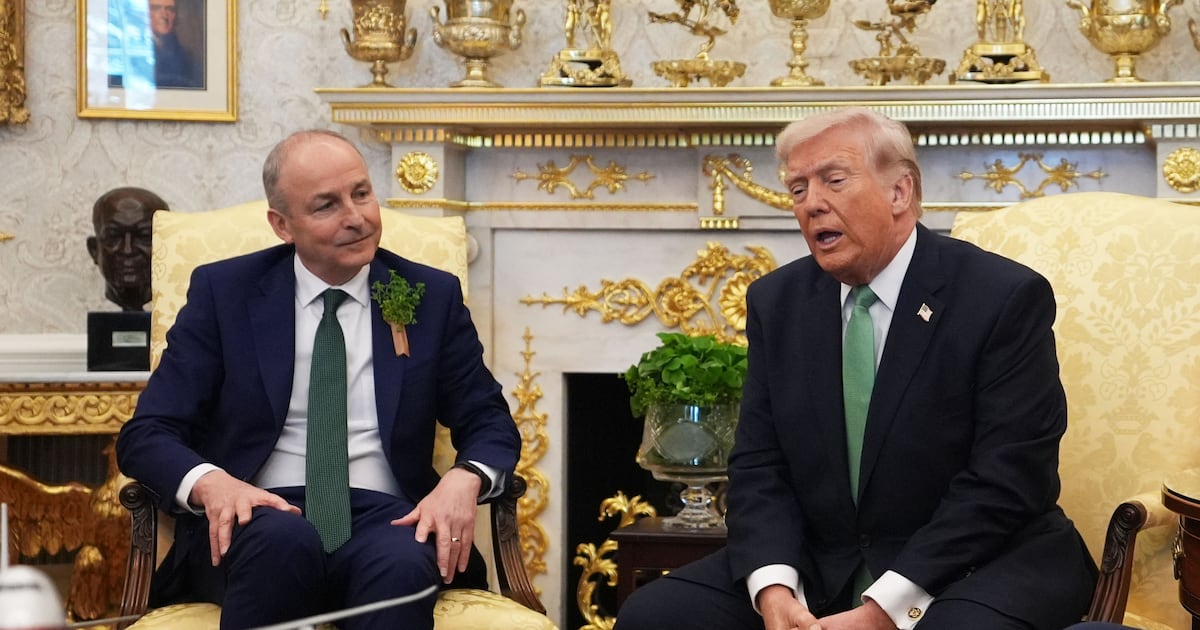 How world’s media covered Micheál Martin’s meeting with Trump – The Irish Times