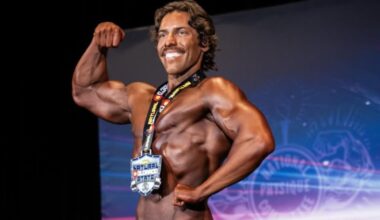Joseph Baena Makes Bodybuilding Debut