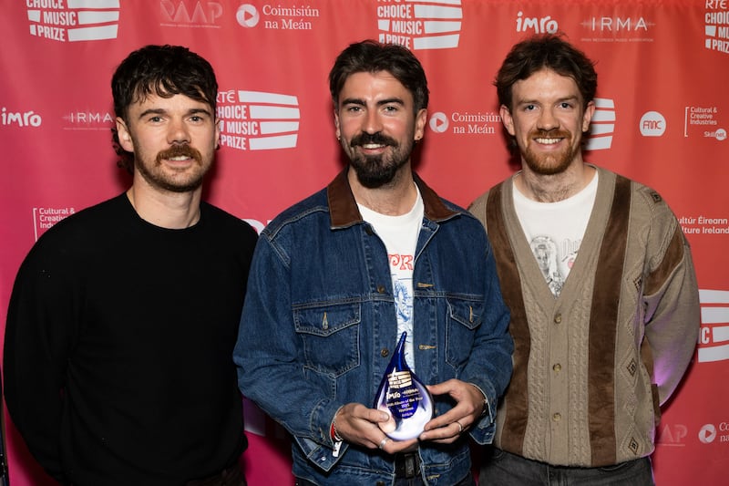 Song of the year was awarded to Amble for Schoolyard Days. Photograph: Róisín Murphy O’Sullivan