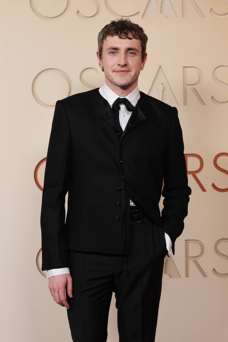 Paul Mescal, who missed out on a nomination for his role in Hamnet alongside Jessie Buckley. Photograph: Mike Coppola/Getty Images