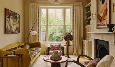 A colourful and sophisticated townhouse in the bustling borough of Hackney