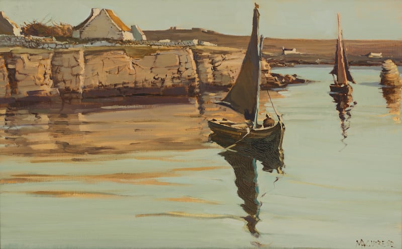Early Easter Light on Inishmaan by Cecil Maguire.