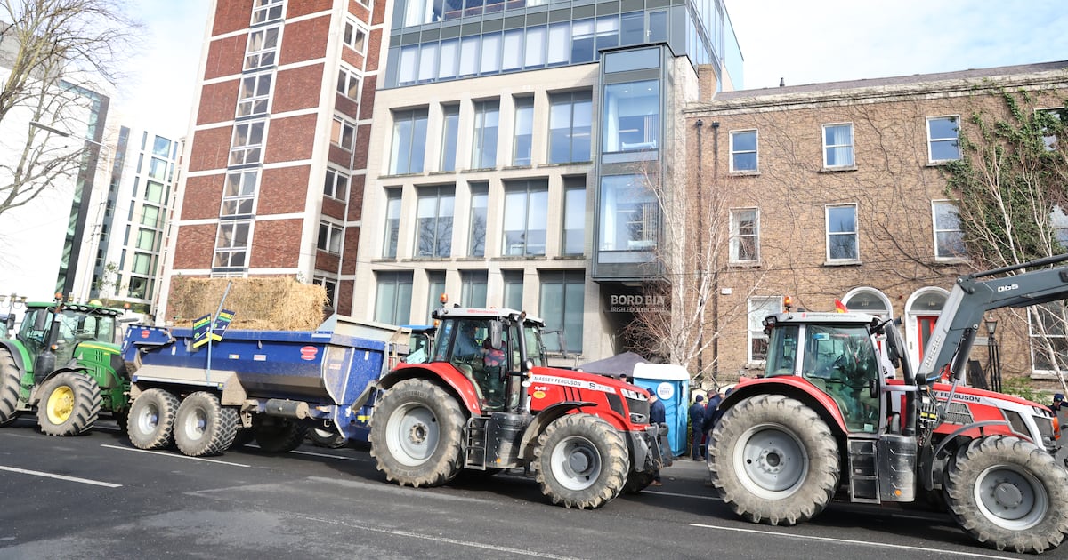 Farmer protest against Bord Bia chairman Larry Murrin ends – The Irish Times
