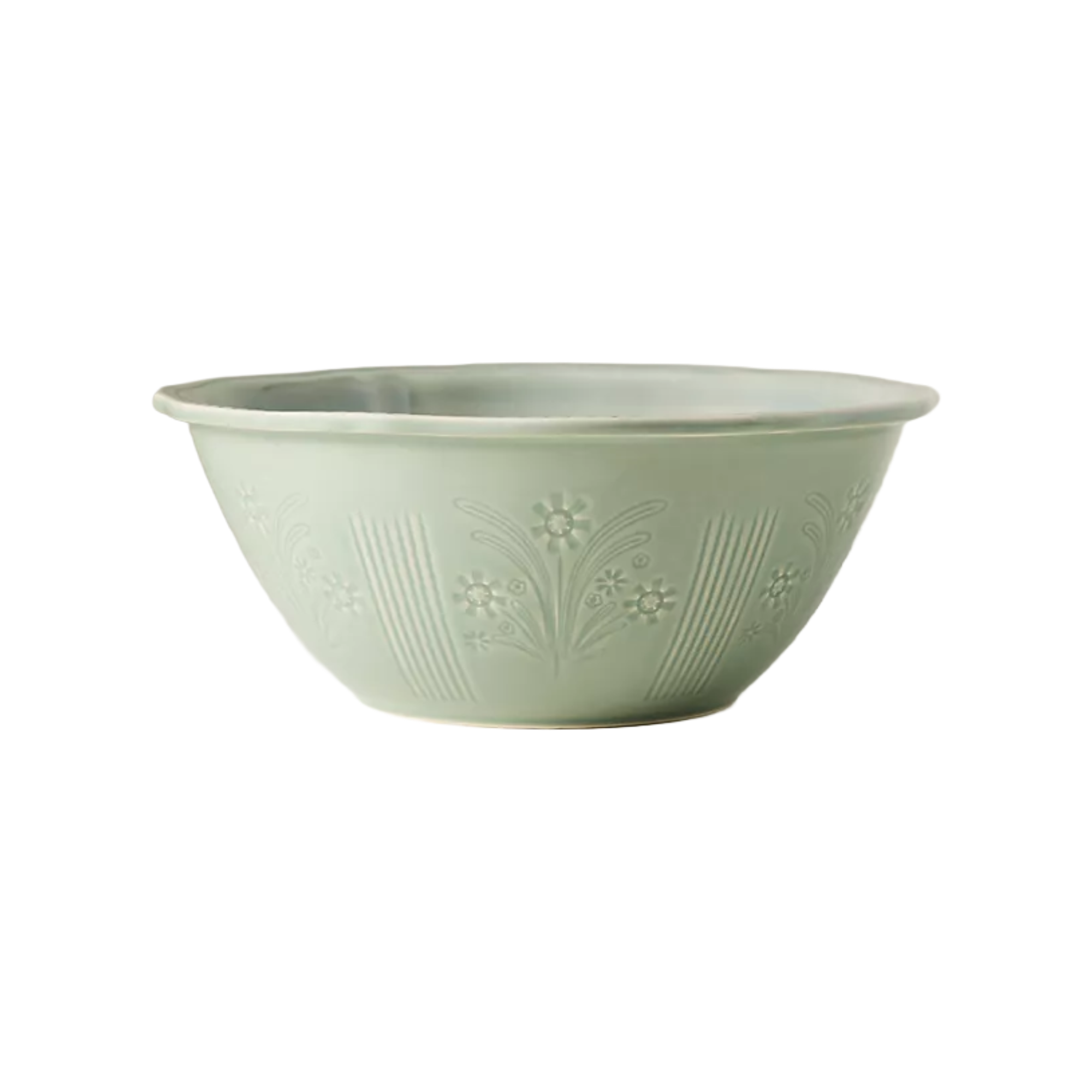 Anthropologie, Aster Portuguese Stoneware Serve Bowl