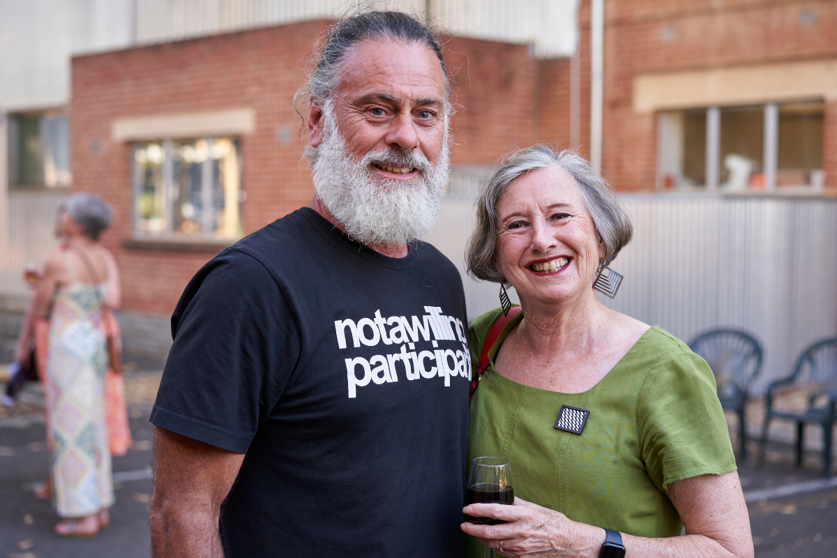 Mike Schaefer and Ingrid Kellenbach