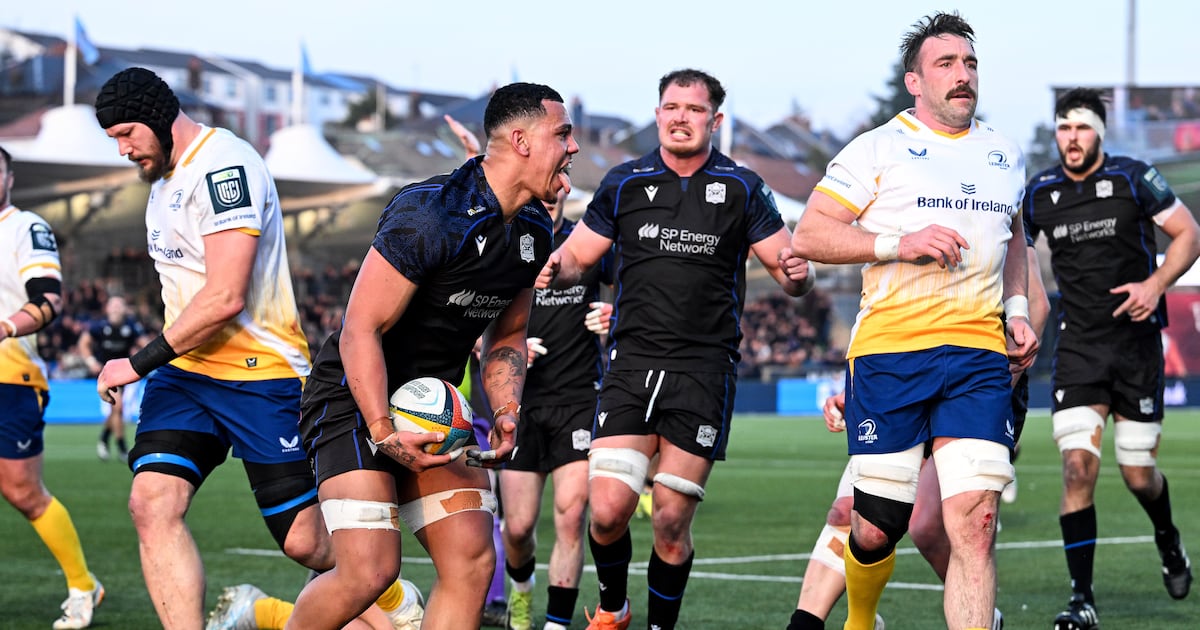Glasgow open up daylight at top of URC table as Leinster’s top two ambitions take a hit – The Irish Times