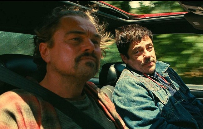 Leonardo DiCaprio and Benicio Del Toro in 'One Battle After Another'